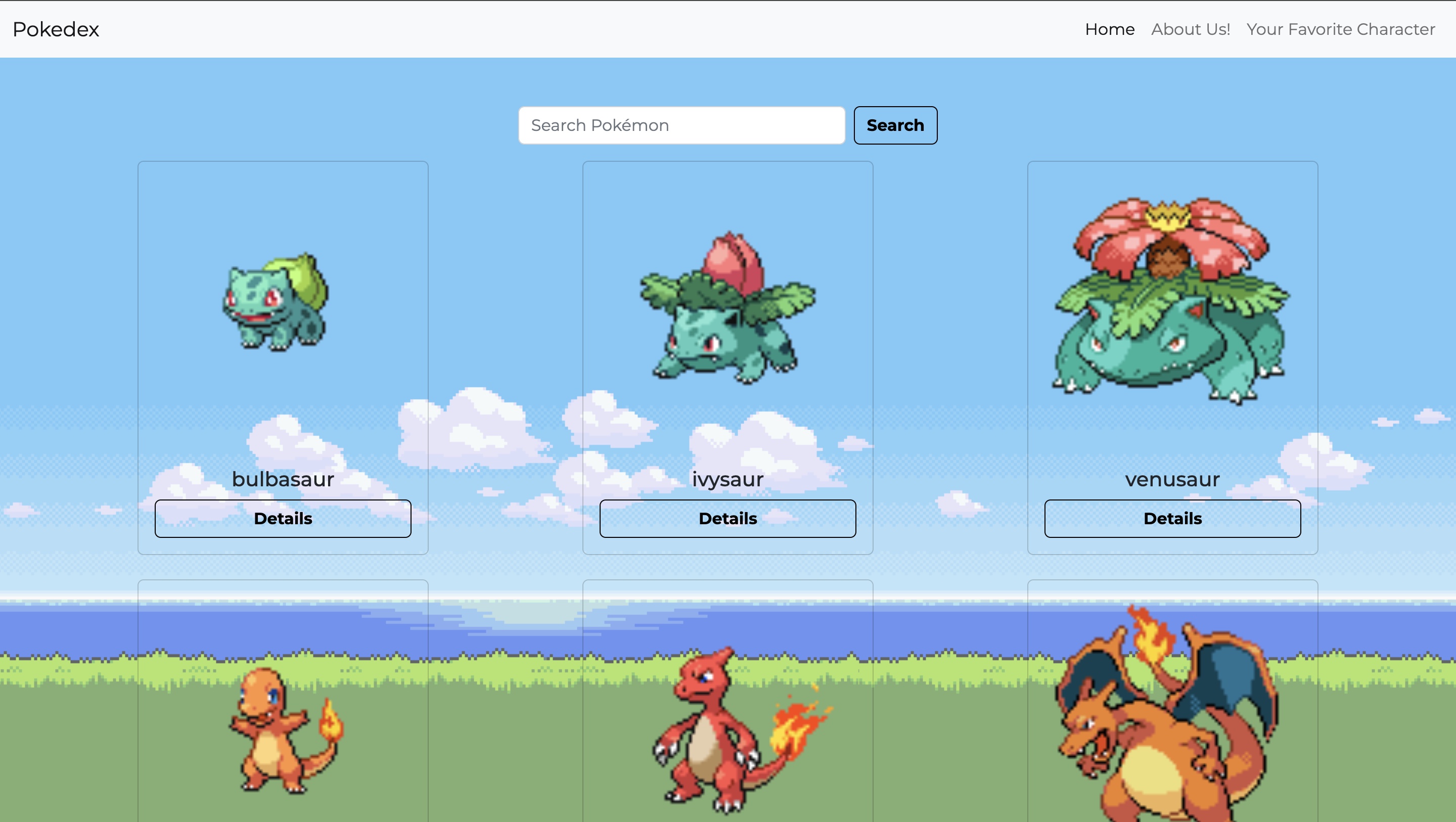 Pokedex (worked with group)