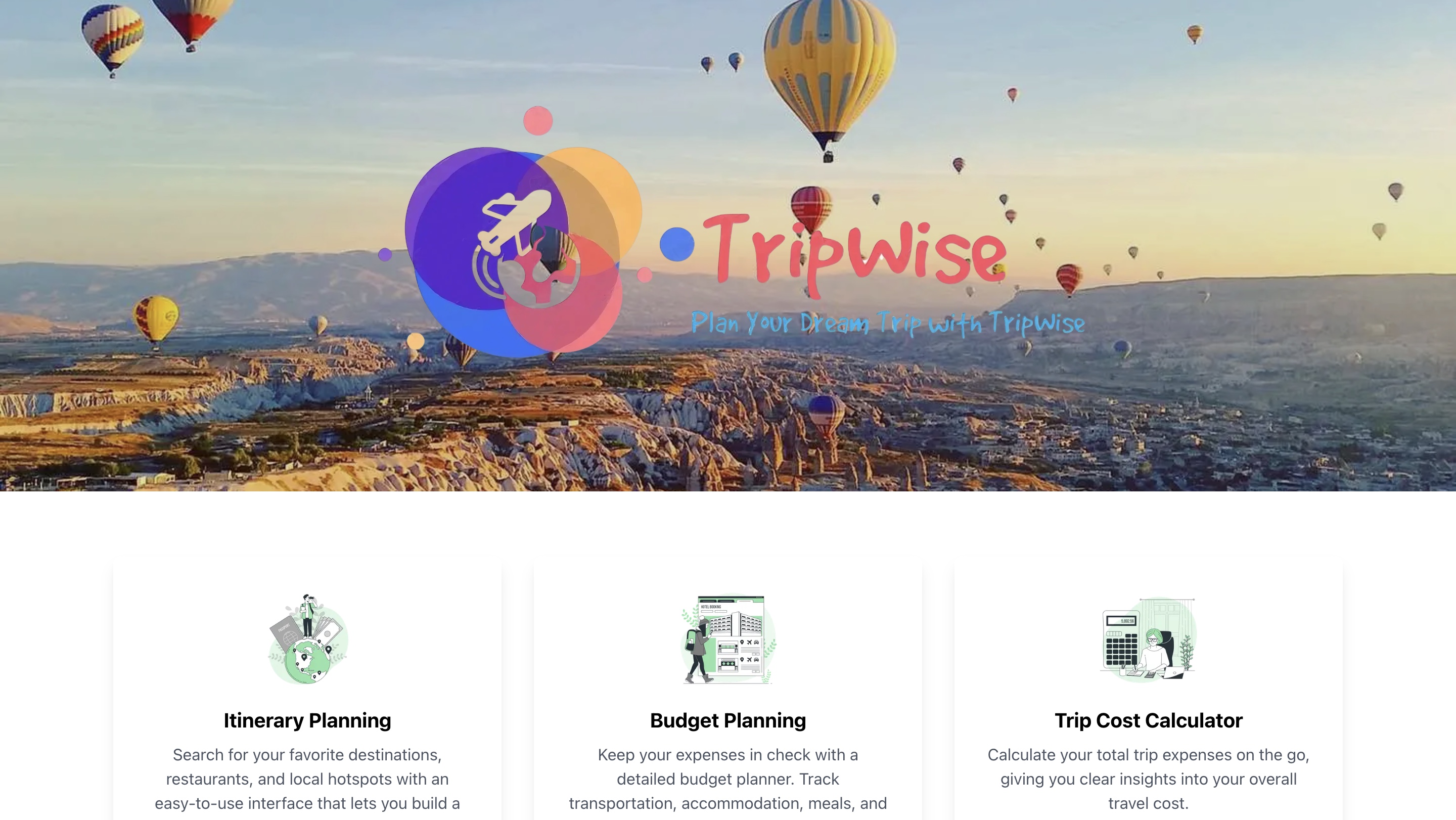 TripWise (worked with group)